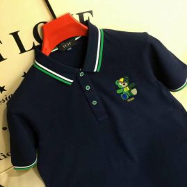 Picture of Fendi Polo Shirt Short _SKUFendiS-3XL25tx0220206